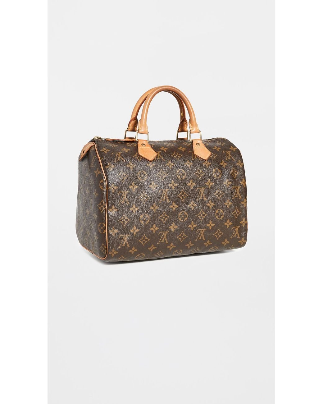 Louis Vuitton Monogram Speedy 30 Bag in lv Print (Gray) | Lyst