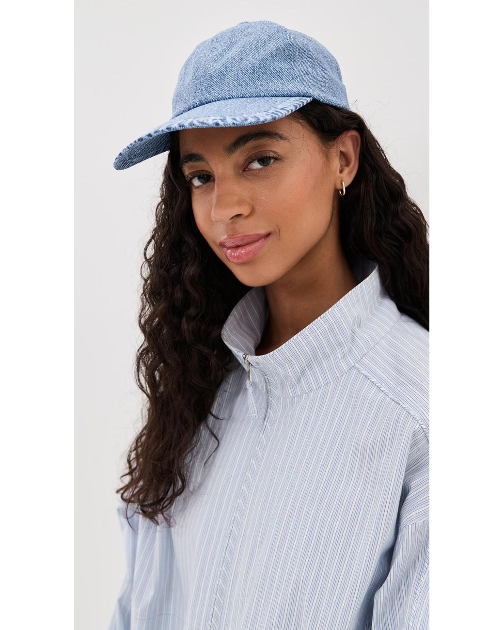 Rag & Bone Blue Miramar Baseball Cap