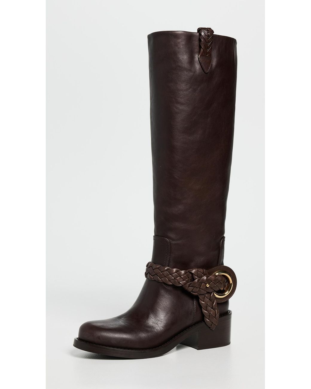Zimmermann Brown Helix High Boots