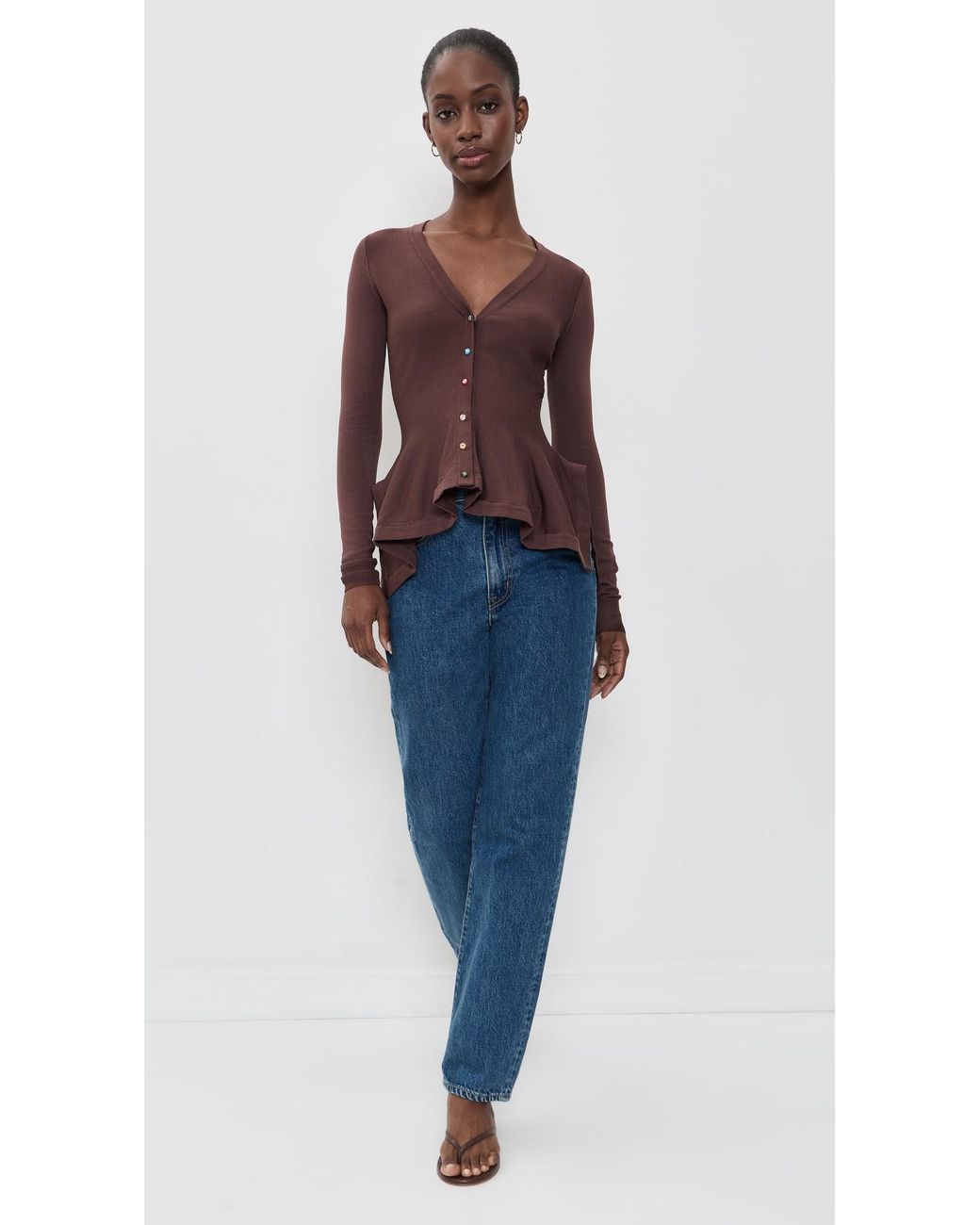 Staud Multicolor Jamie Blouse