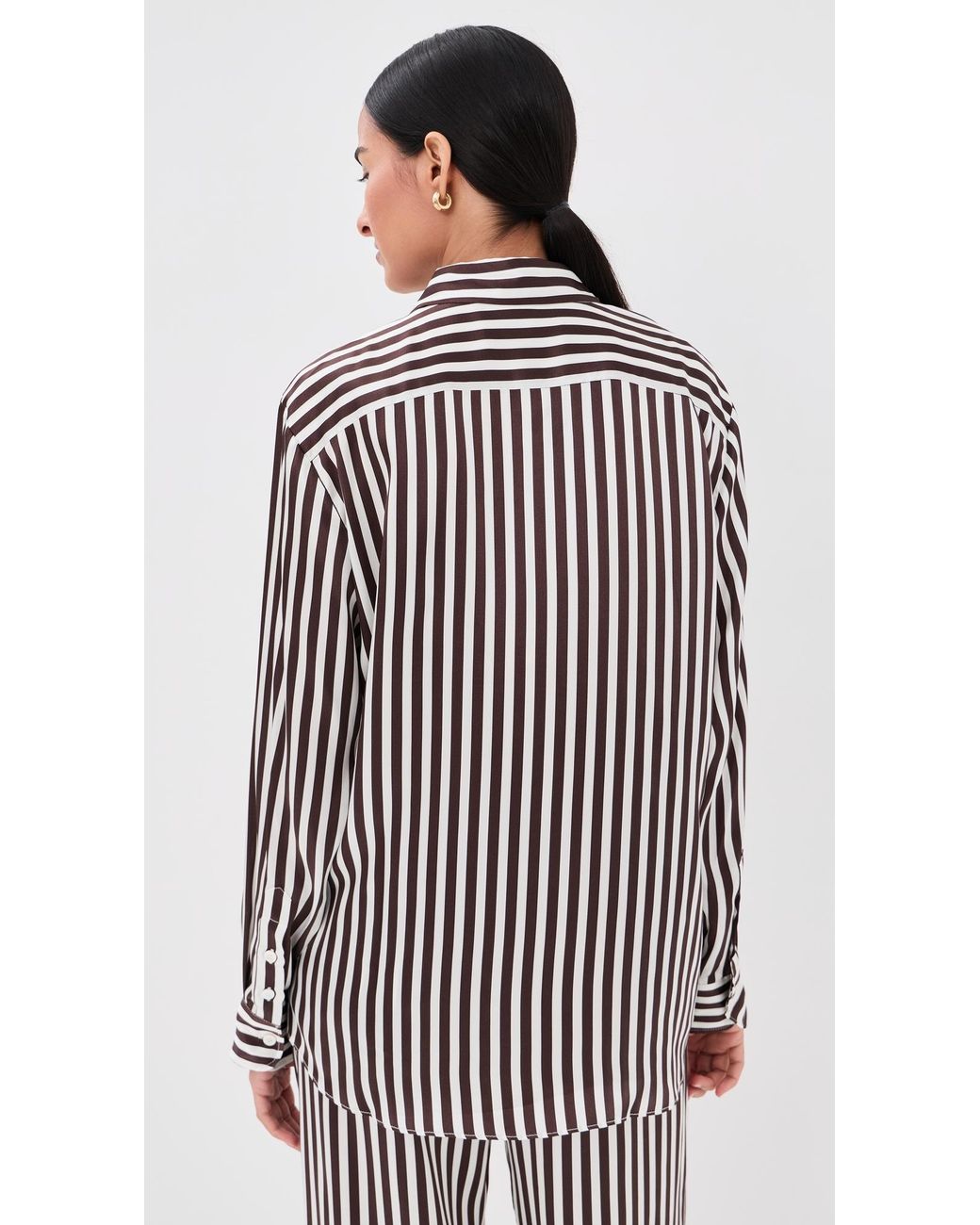 SPRWMN Multicolor Mara Silk Button Up