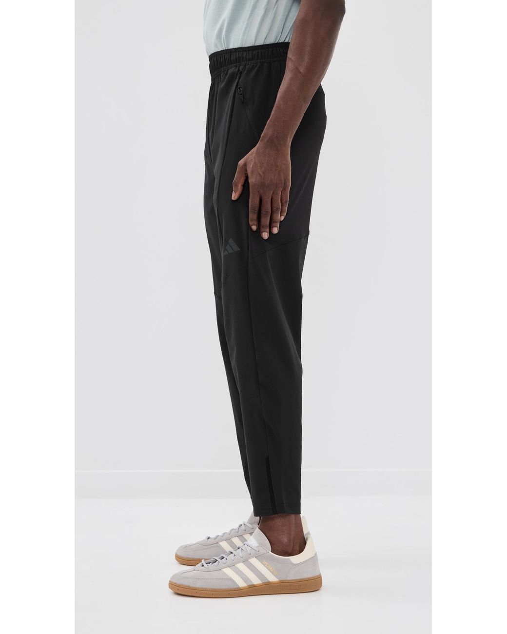 Adidas Black Designed For Training Workout Pants for men