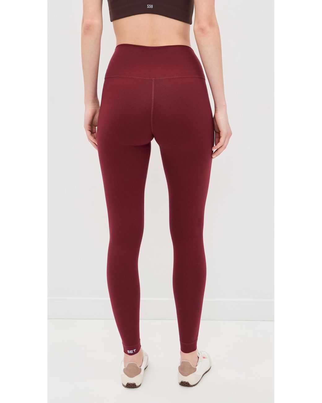 Set Red Formcloud Cloud Full Leggings