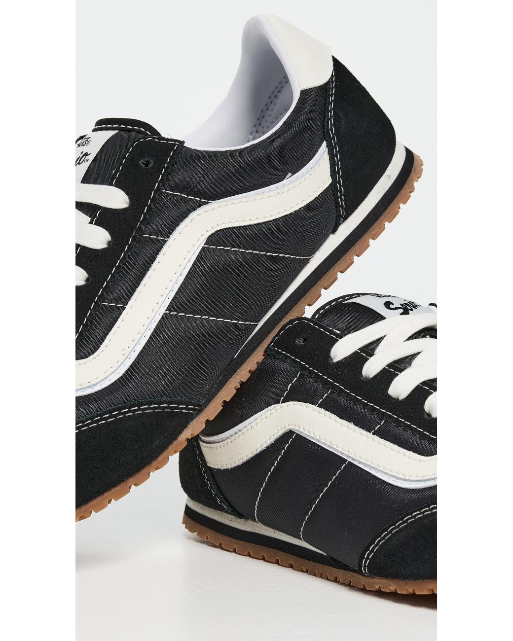 Vans Black Super Low Pro Sneakers
