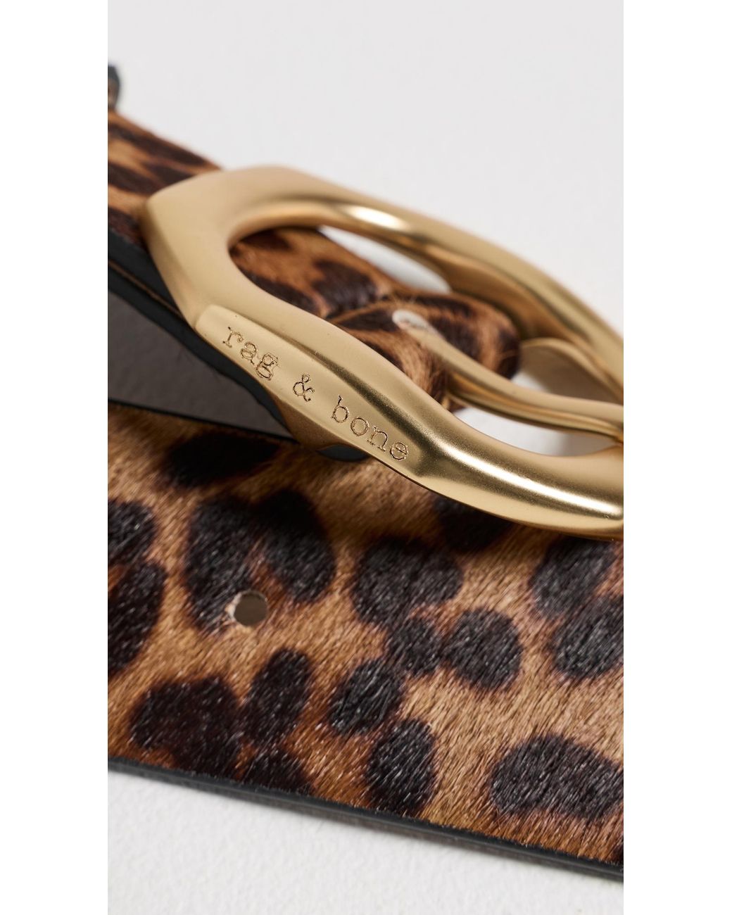 Rag & Bone Brown Audrey Belt