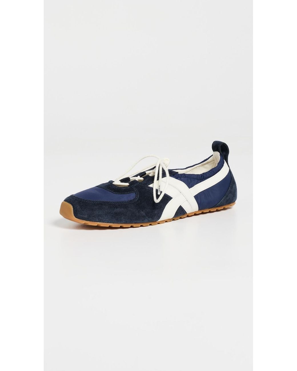 Tory Burch Blue Hank Ballet Sneaker