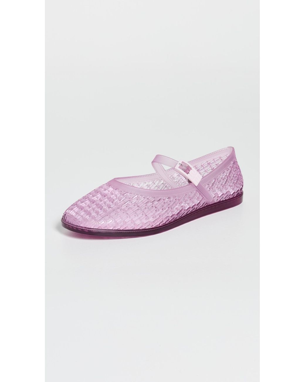 Melissa Pink Harper Jelly Ballet Flats