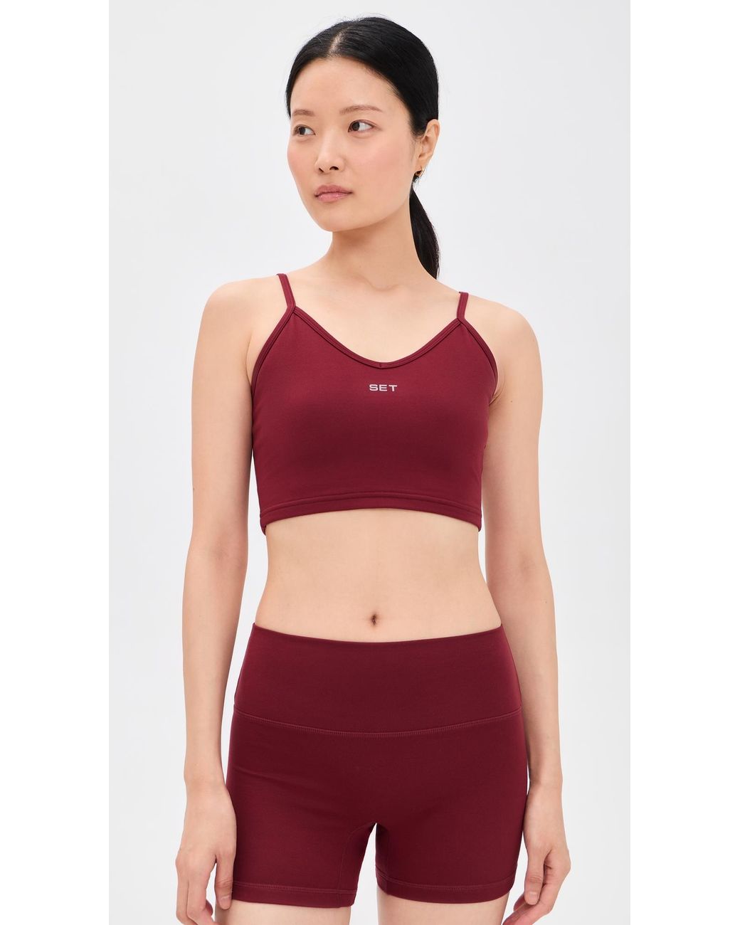 Set Red Formcloud Rep Bra