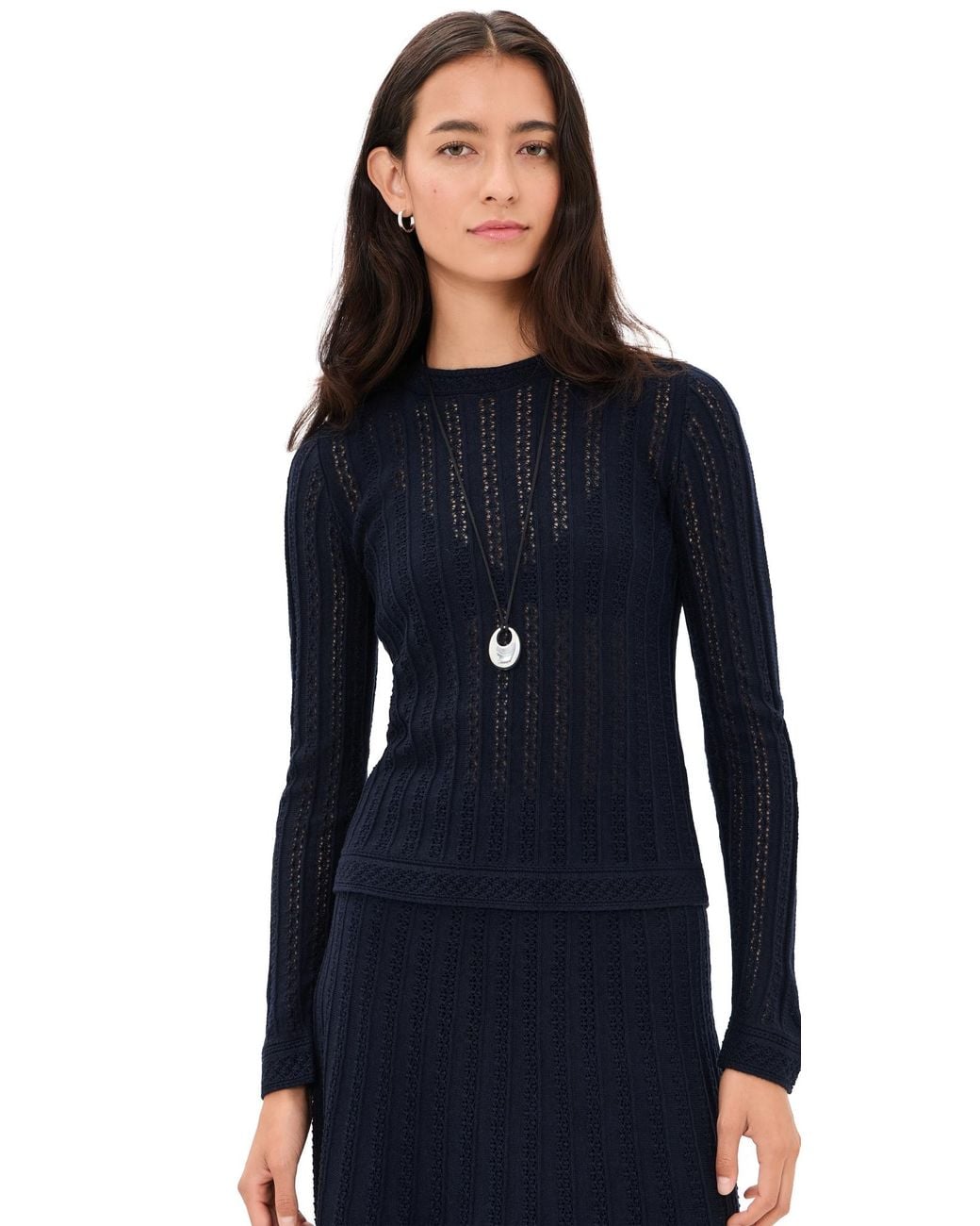 Ba&sh Blue Dakar Pullover