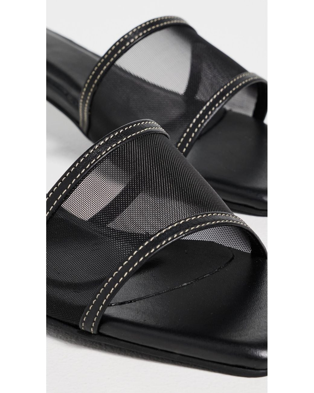 Kaanas Black Amine Sandals