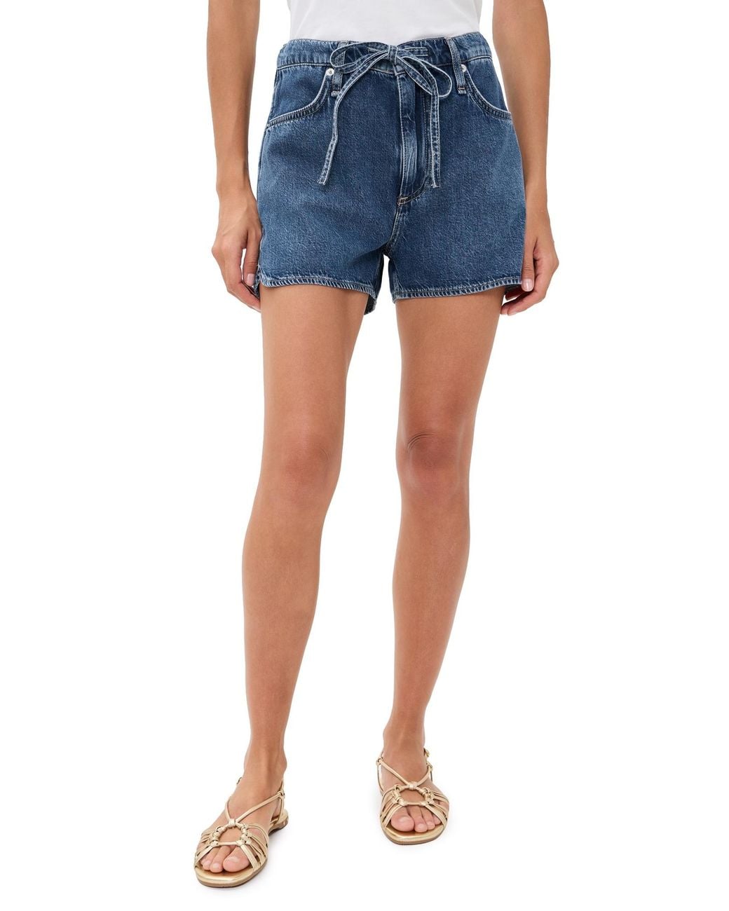Rag & Bone Blue Uftwt Nolan Shorts