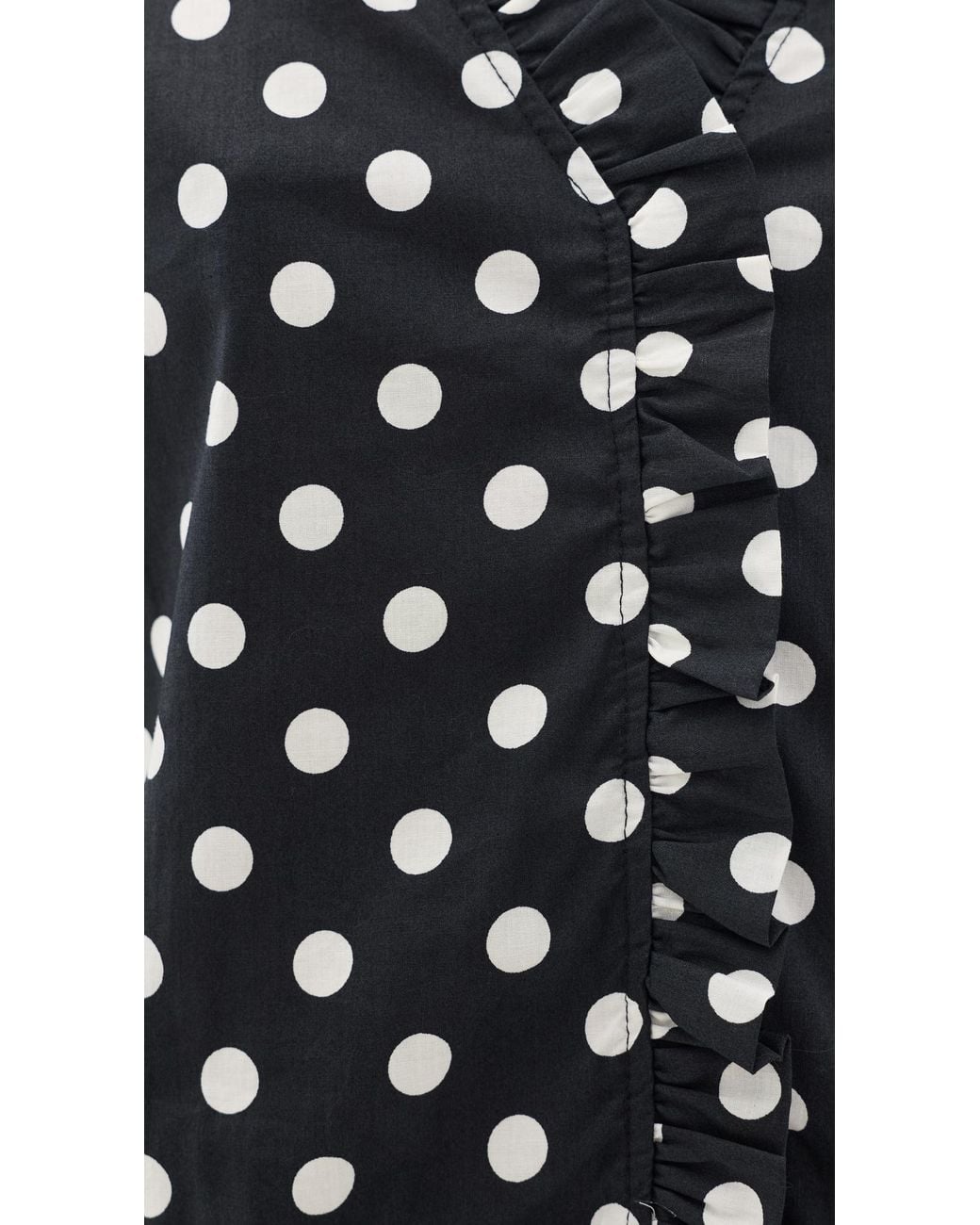 Vrg Grl Black Piper Top