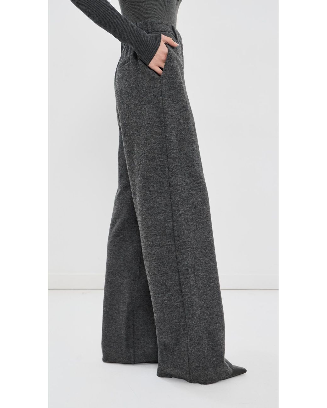 Jonathan Simkhai Black Tavar Trousers