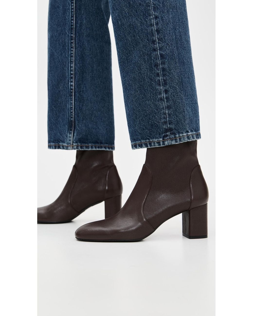 Stuart Weitzman Black Lucie Booties