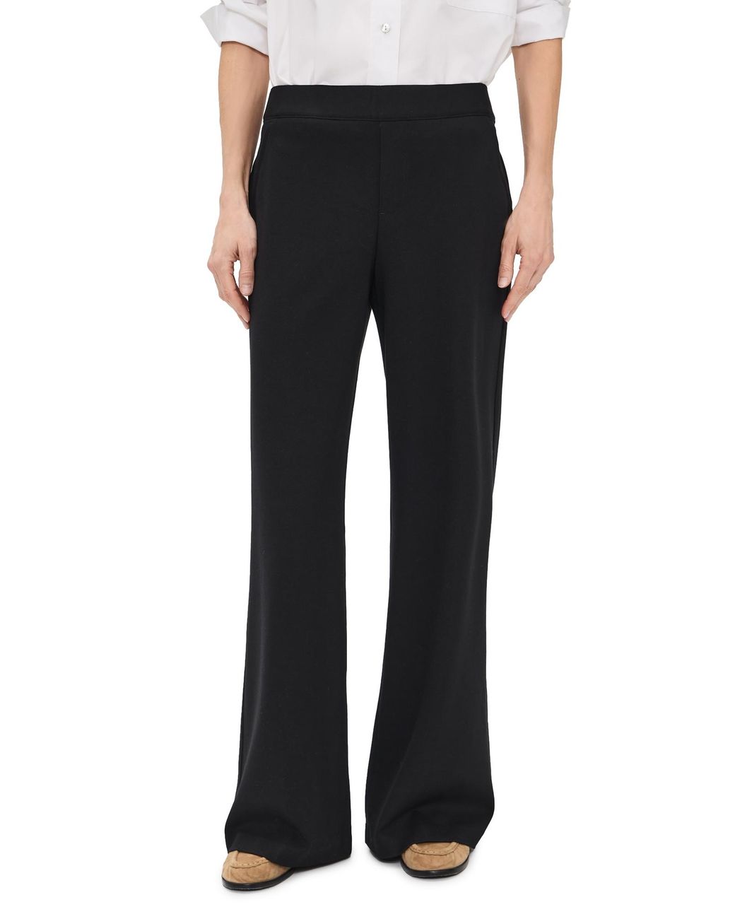 Spanx Black Petite Ponte Supersmooth Pants