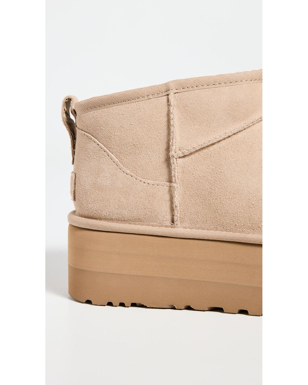 Ugg Natural Classic Ultra Mini Platform Boots