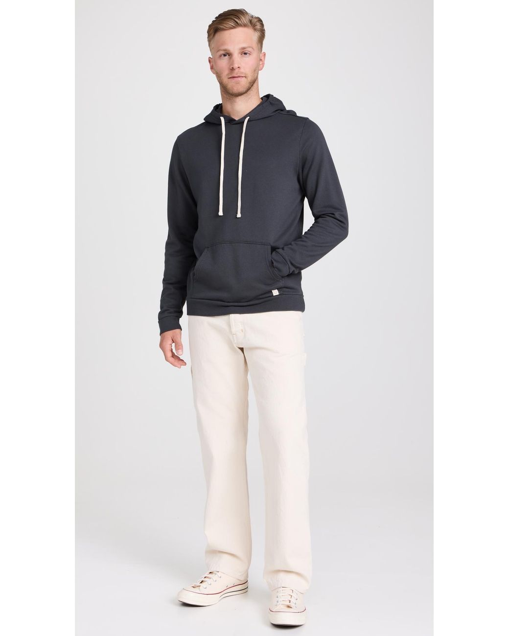 Marine Layer Blue Sunset Pullover Hoodie for men