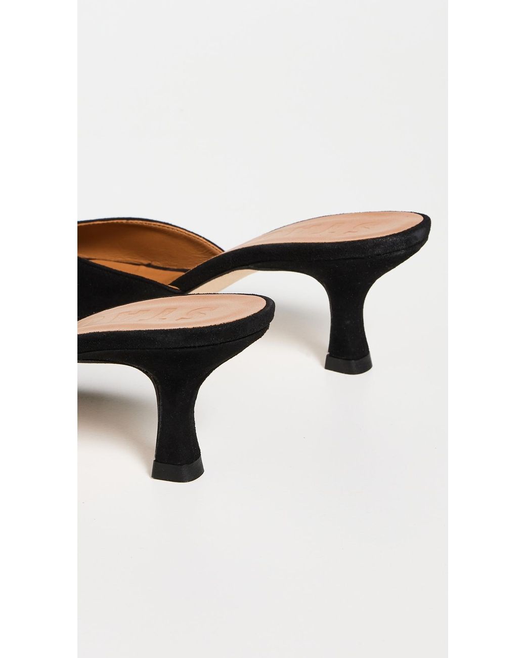 Staud Black Brigitte Mules