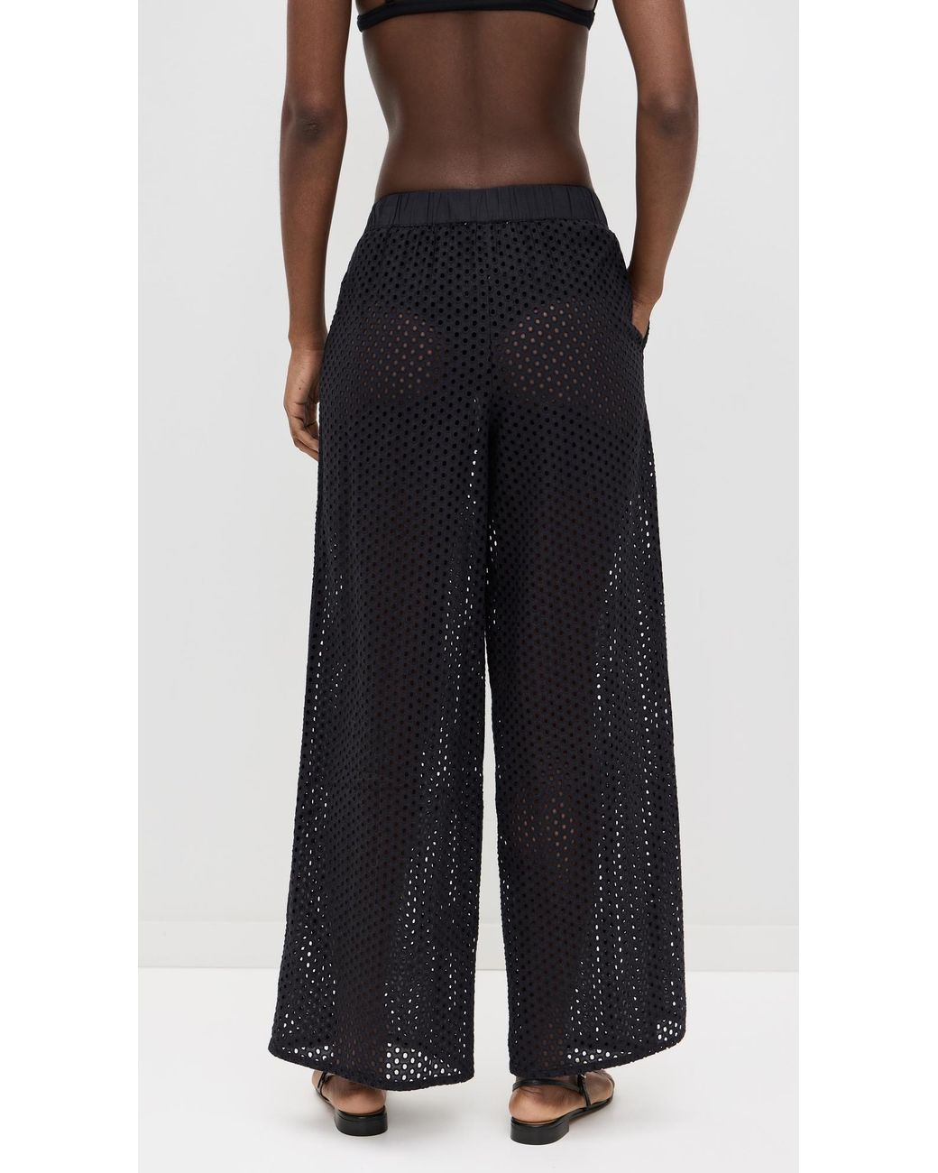 Solid & Striped Black The Delaney Pants