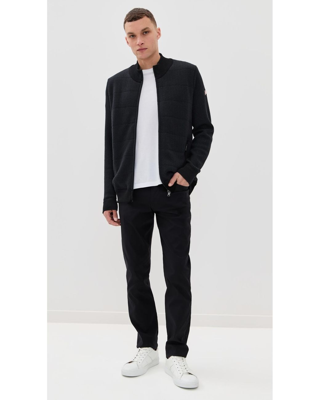 Redvanly Black Cliff Jacket for men