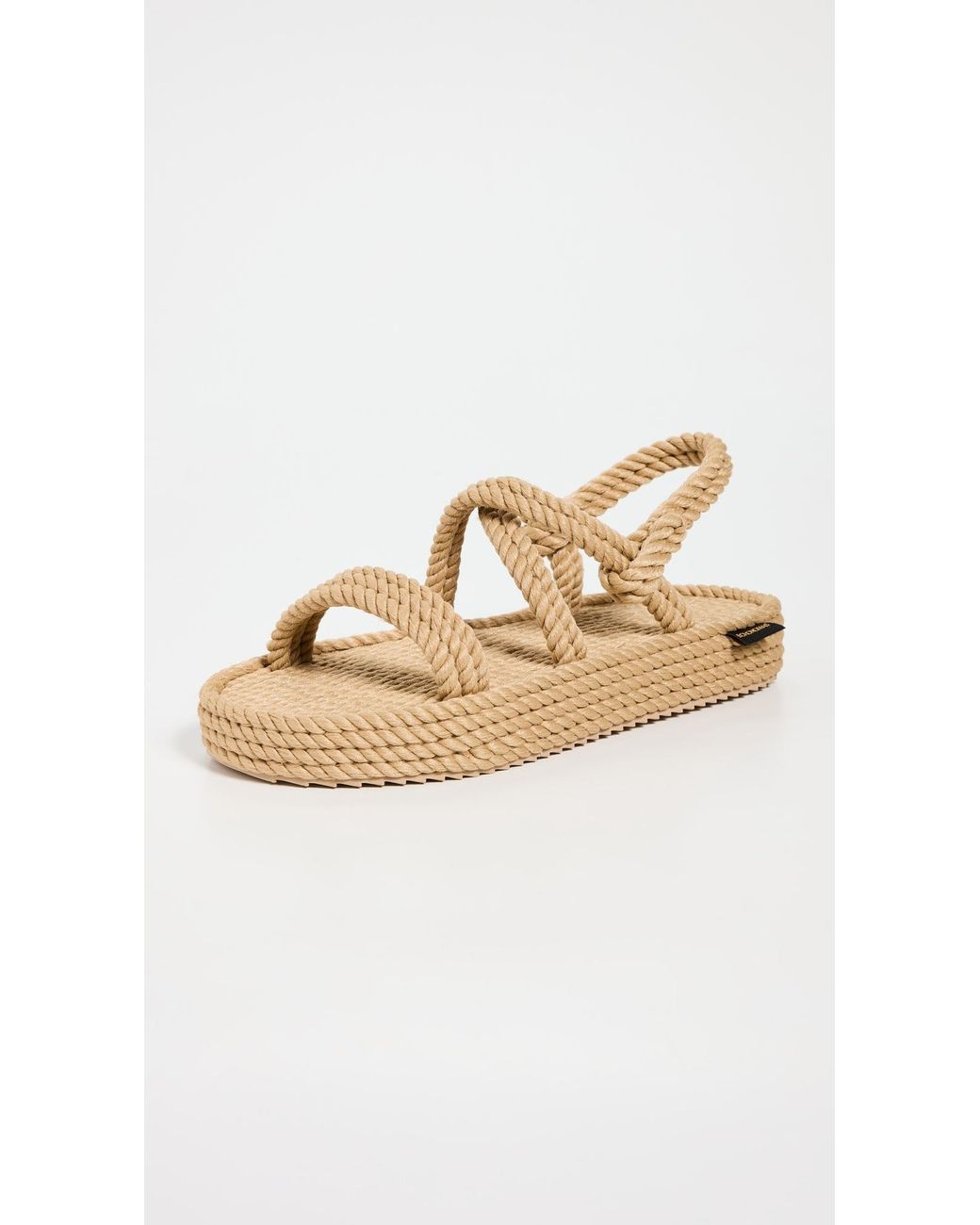 Bohonomad White Bahamas Platform Sandals