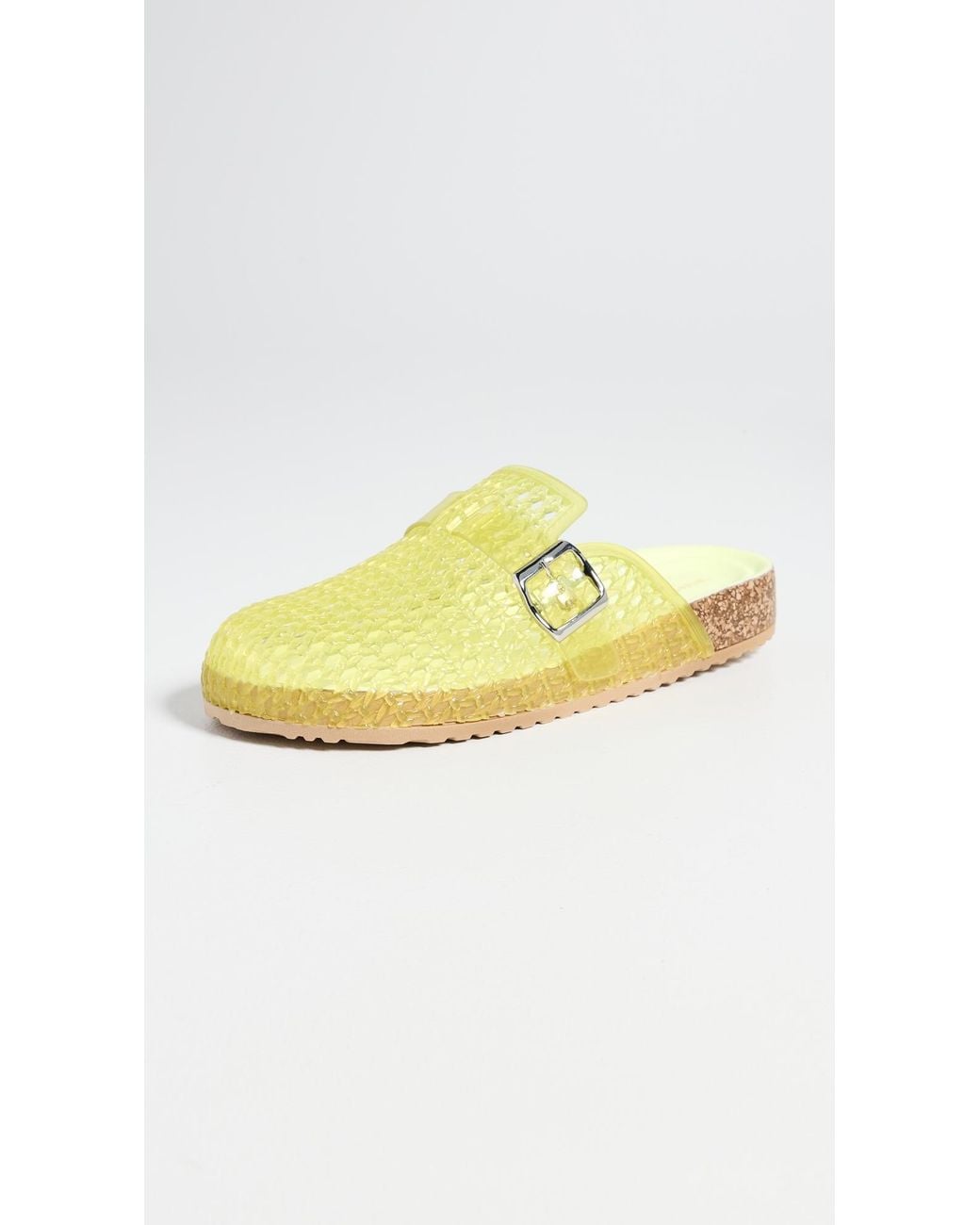 INTENTIONALLY ______ Yellow Seth Jelly Clogs