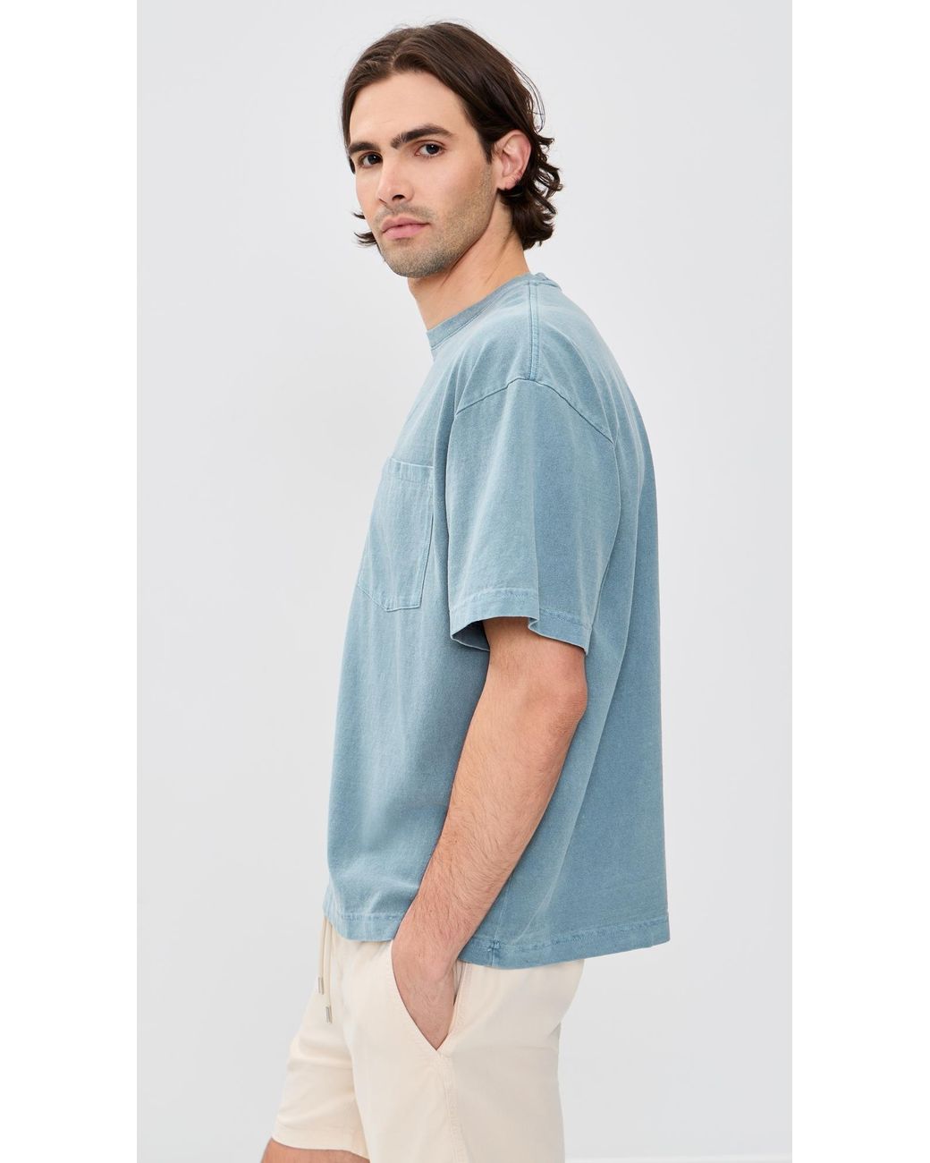 Asher Blue Ethan Tee for men