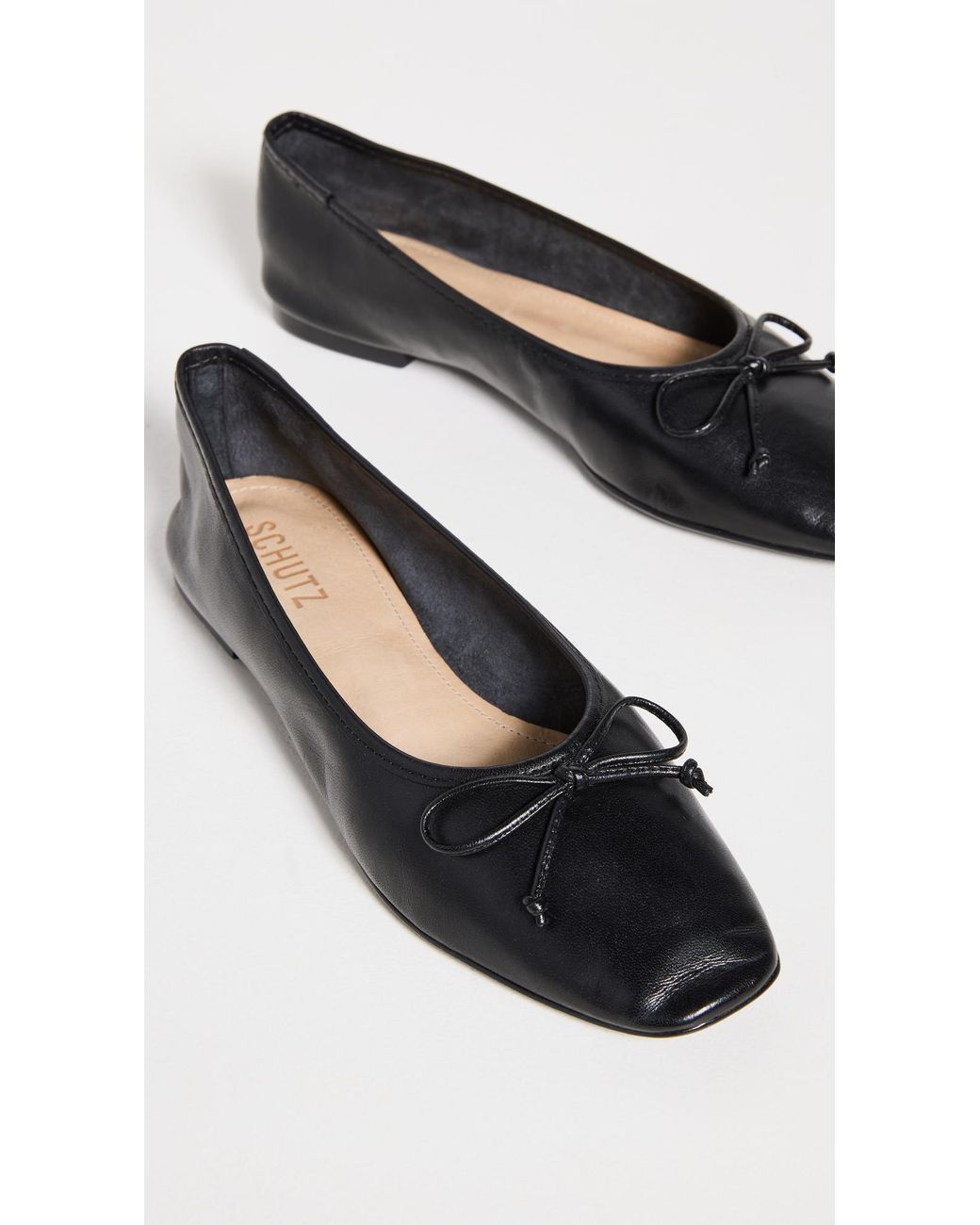 SCHUTZ SHOES White Arissa Flats