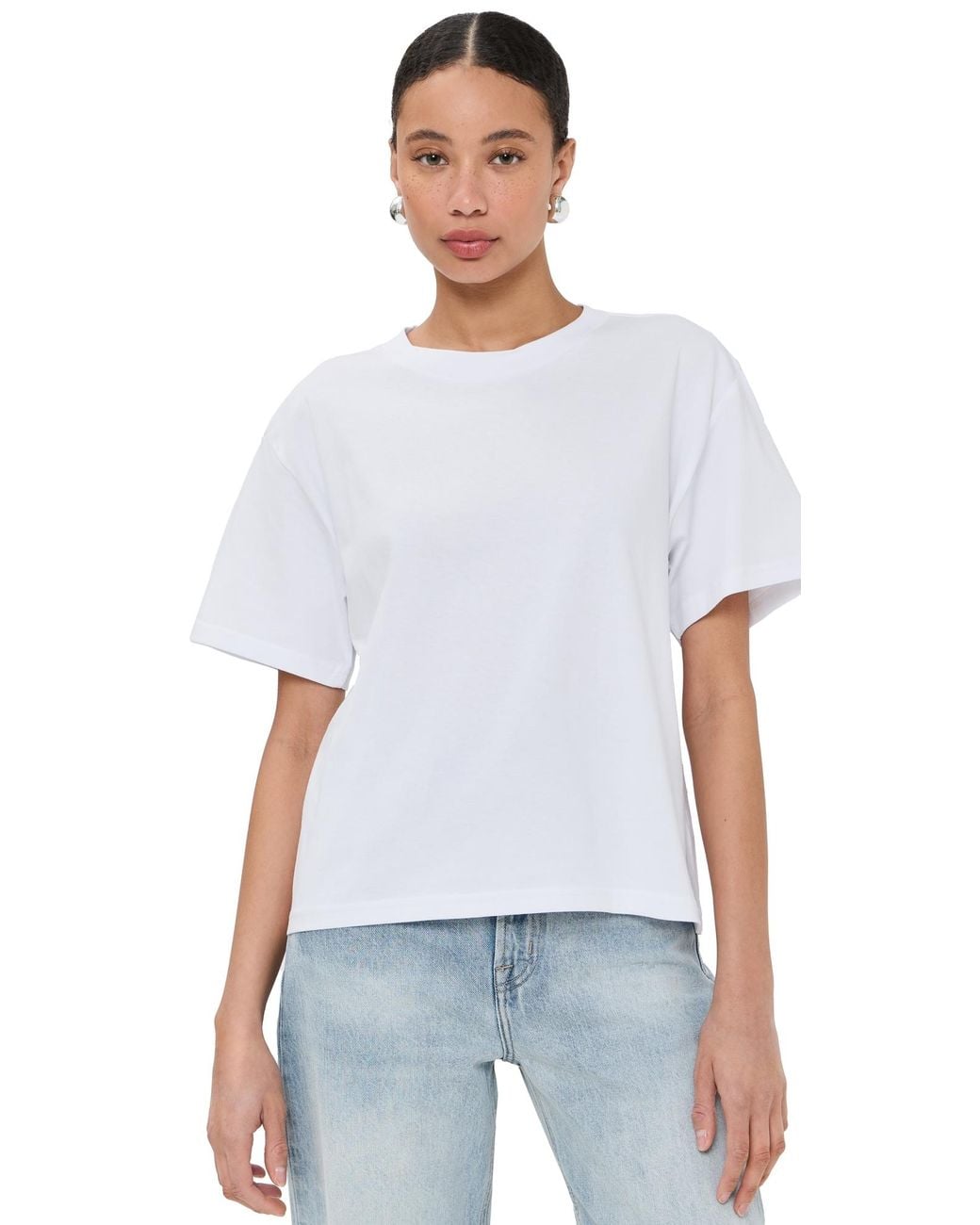 Le Bos White Dylan Tee
