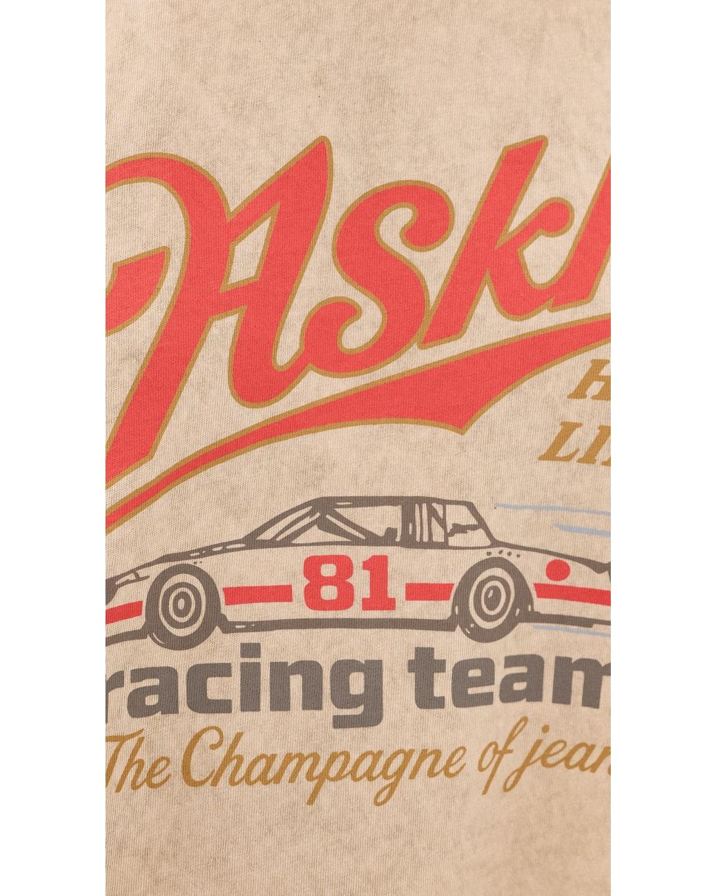 ASKK NY Orange Shrunken Boy Tee