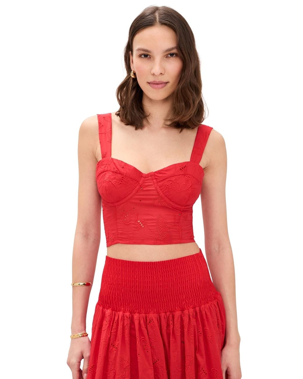The Lulo Project Red The Bustier