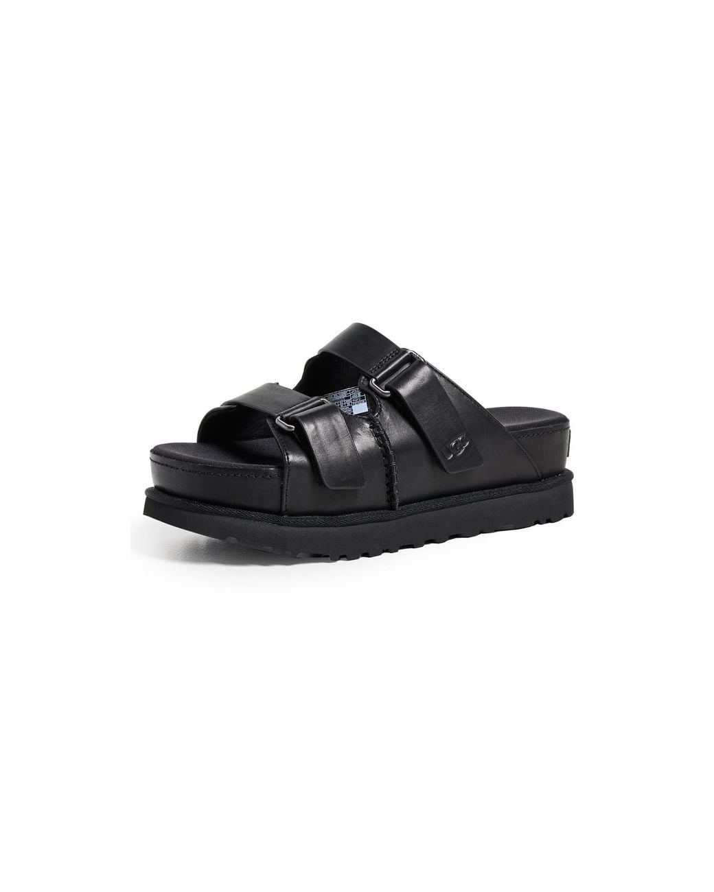 ugg-Black-Goldenstar-Hi-Slides