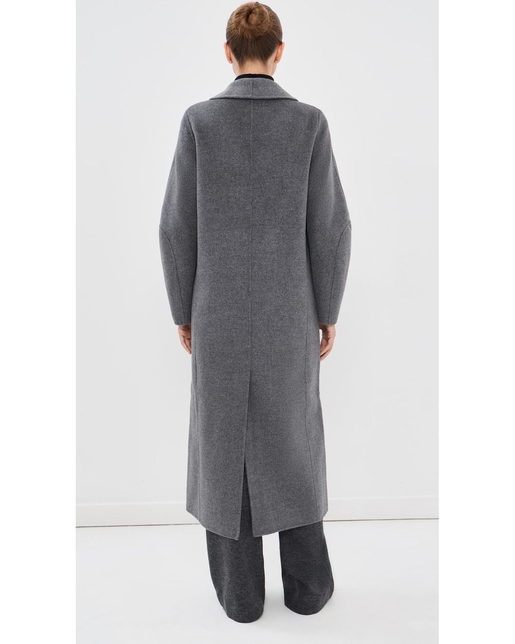 Double Up Shell Lisa Yang Double Shawl Coat in Black | Lyst