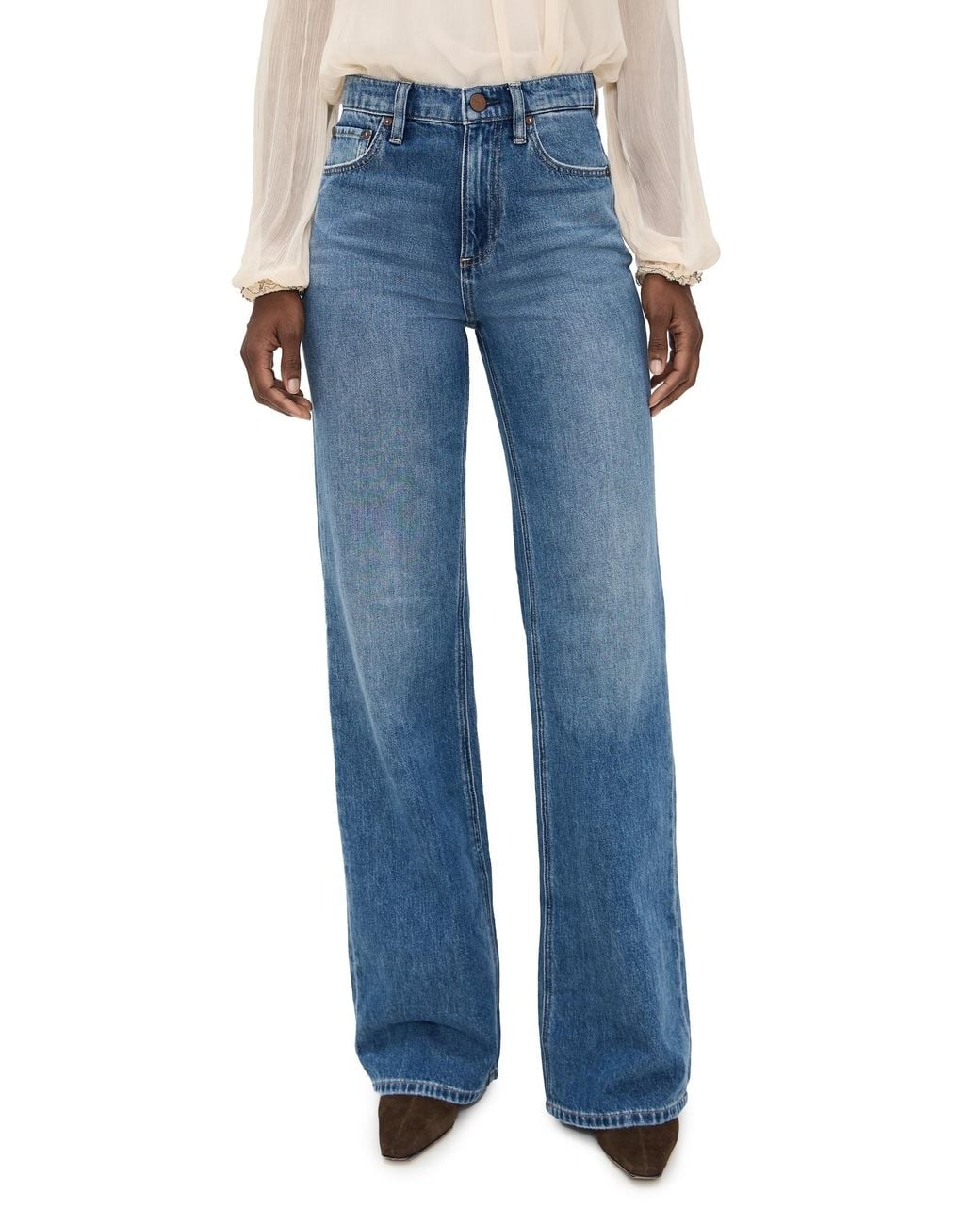 Alice + Olivia Chic Jeans in Blue | Lyst