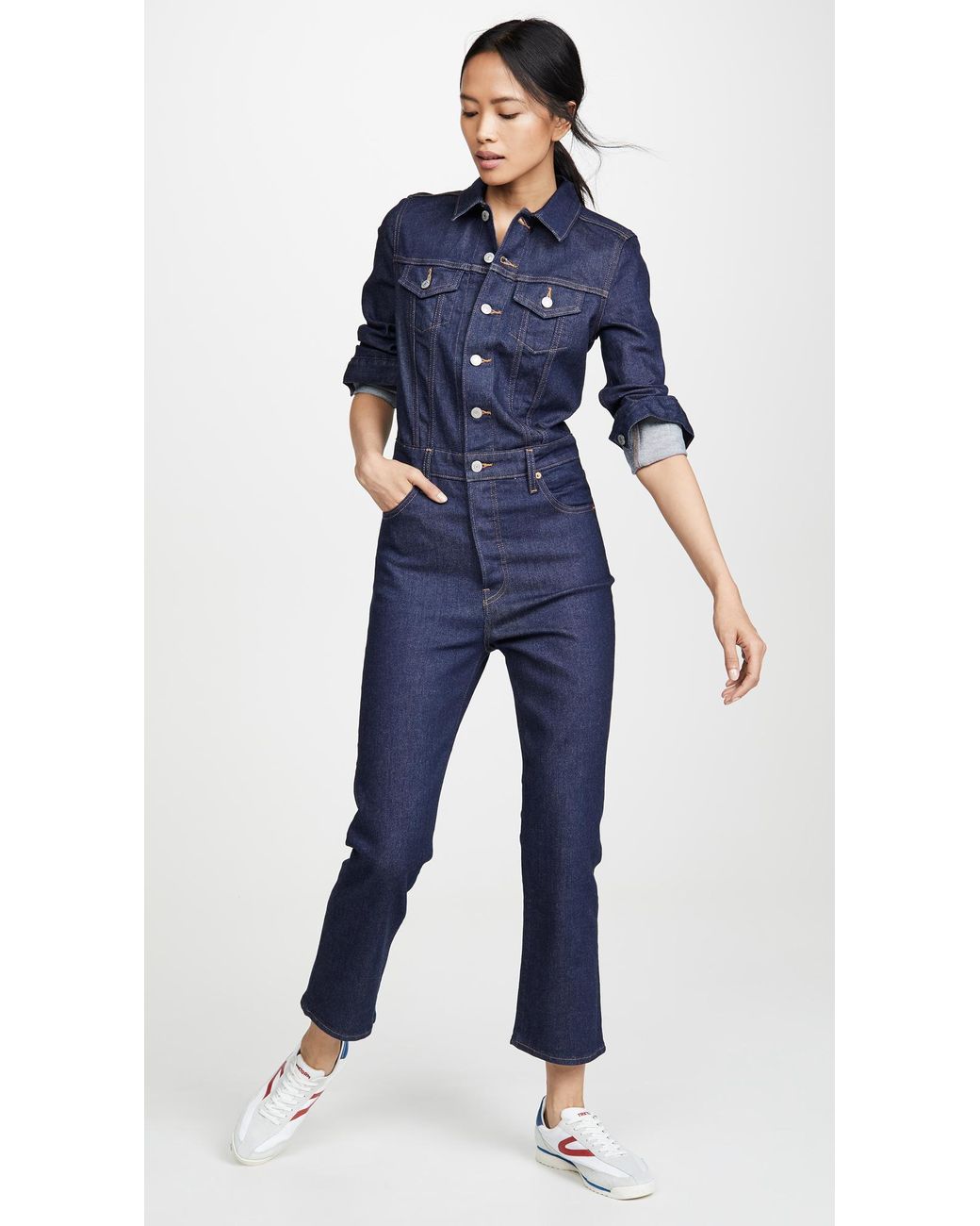 Levi's kick flare jumpsuit sale