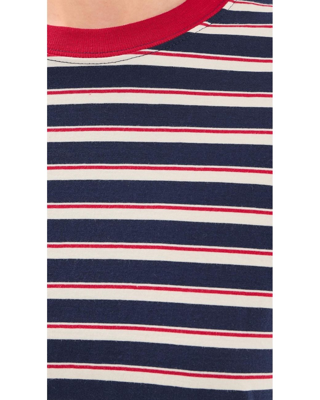 Asher Blue Amelia Stripe Tee