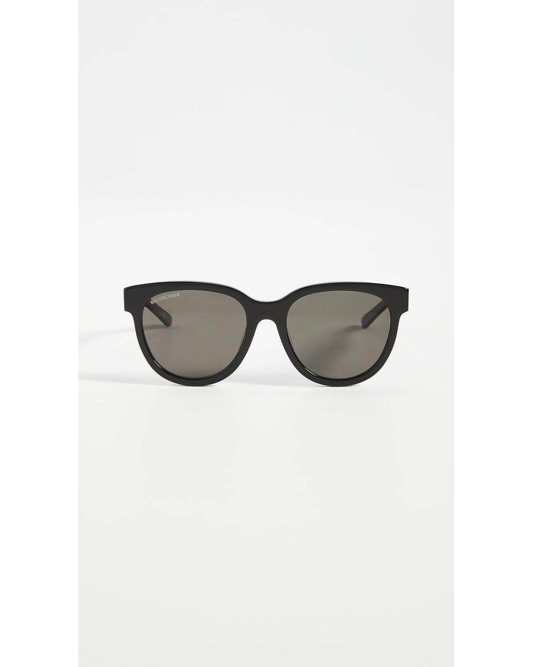 Balenciaga Block Cateye Acetate Sunglasses in Black Lyst