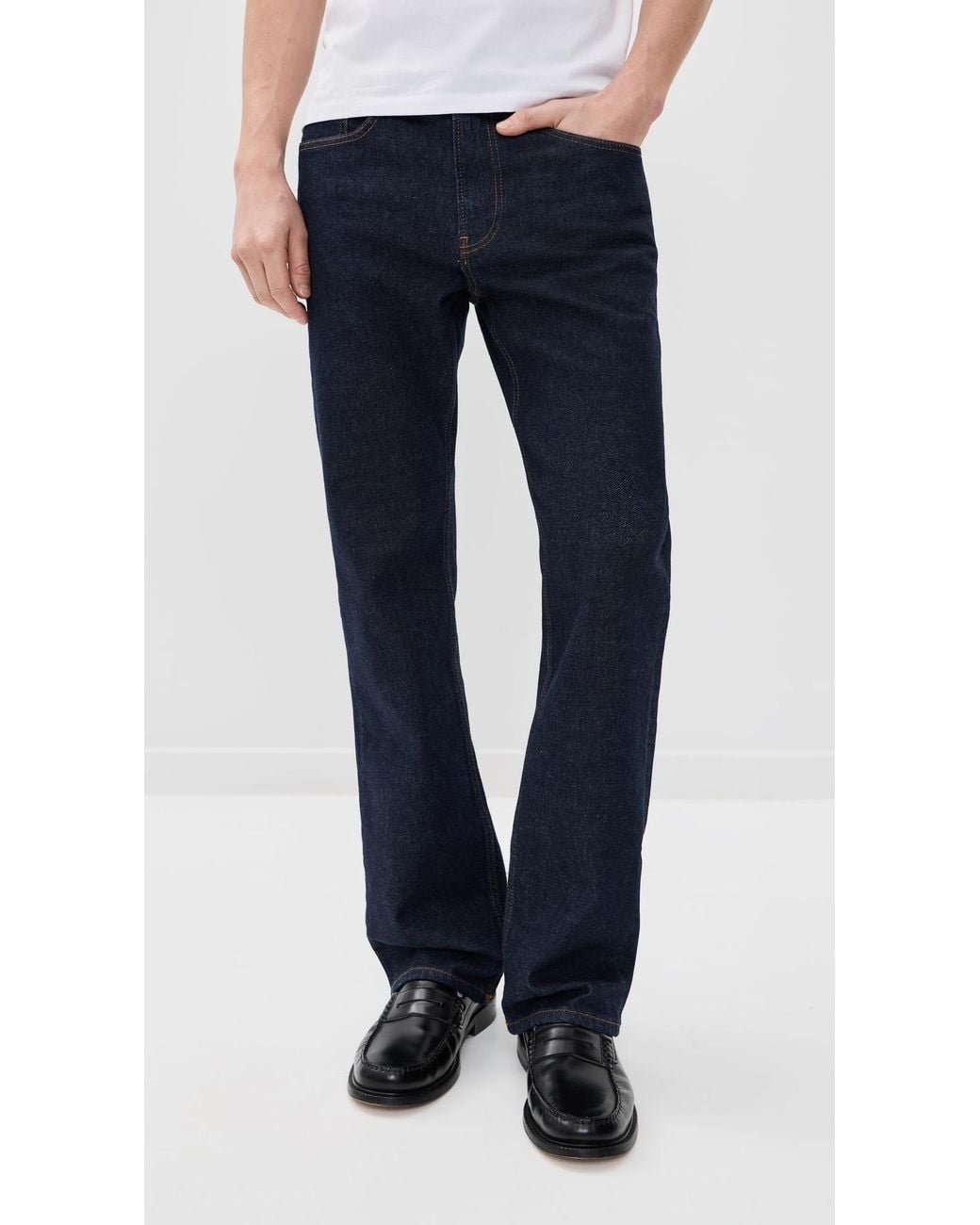 FRAME Blue Bootcut Jeans for men