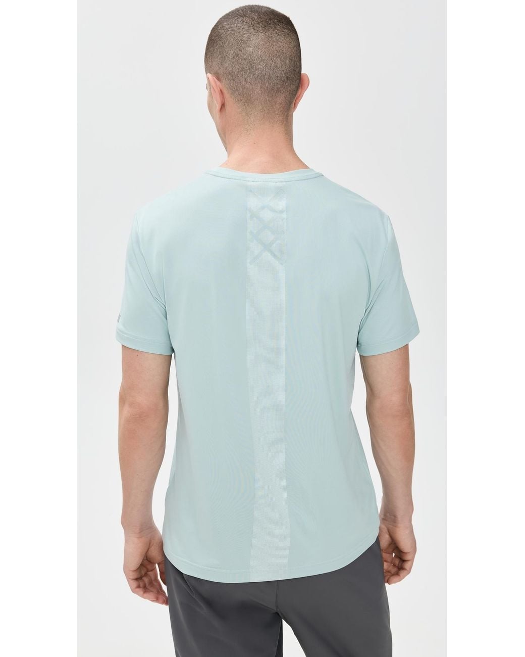 Rhone Blue Backspin Tee for men
