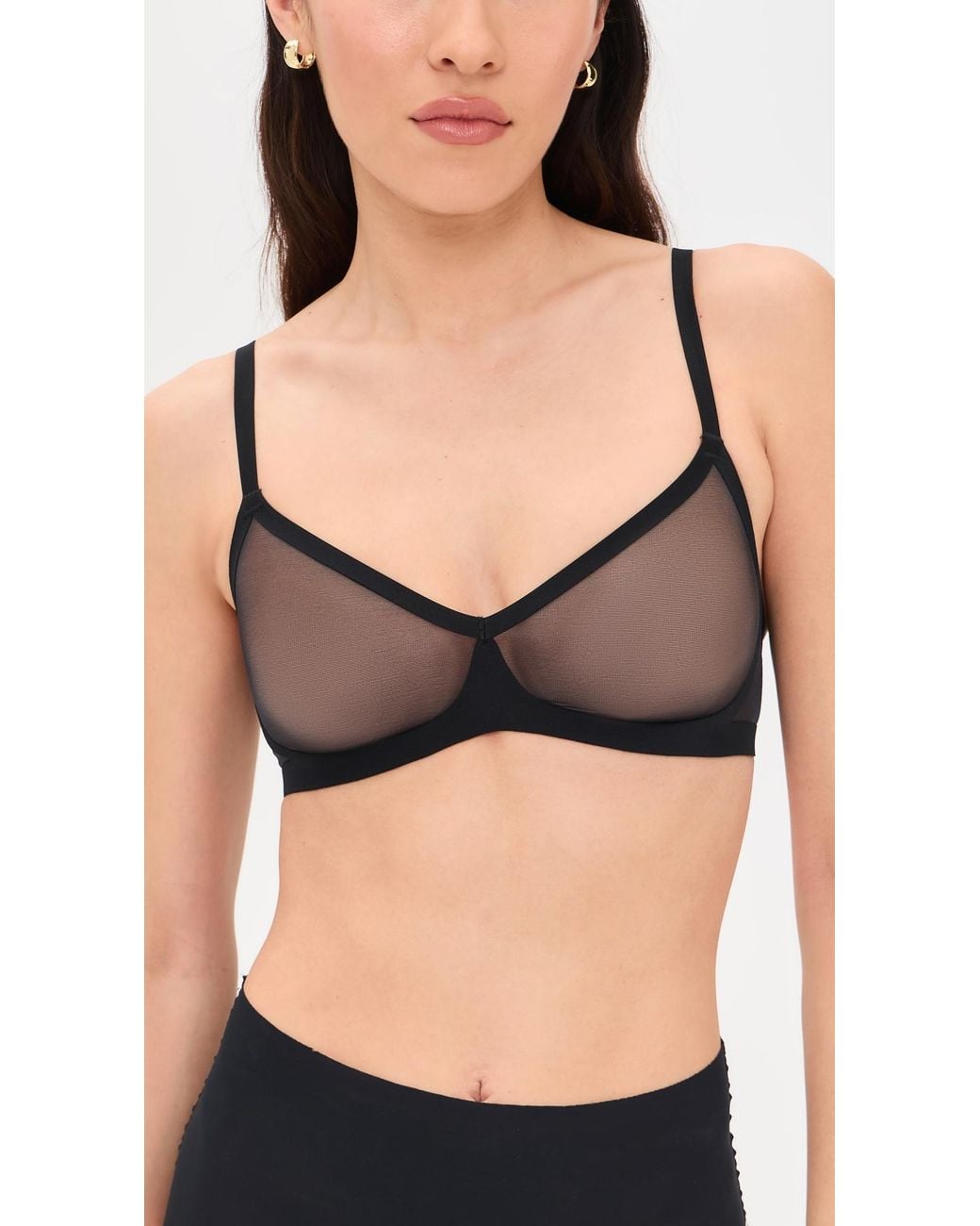 Commando Black Chic Mesh Bralette