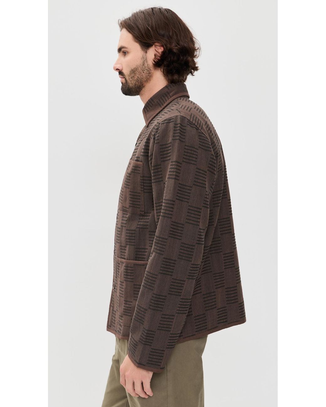 Kardo Brown Paris Jacket for men