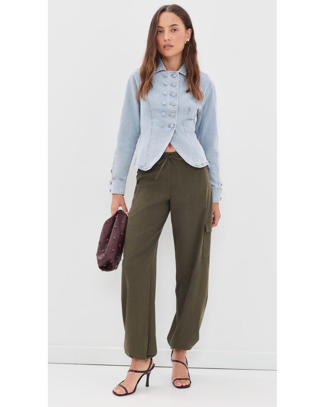 Lioness Blue Form Denim Jacket