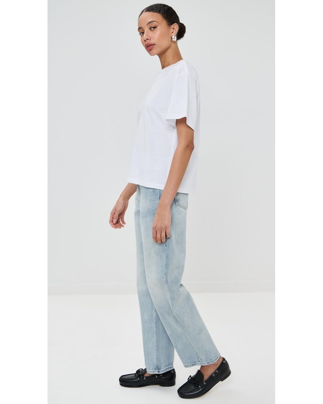 Le Bos White Dylan Tee