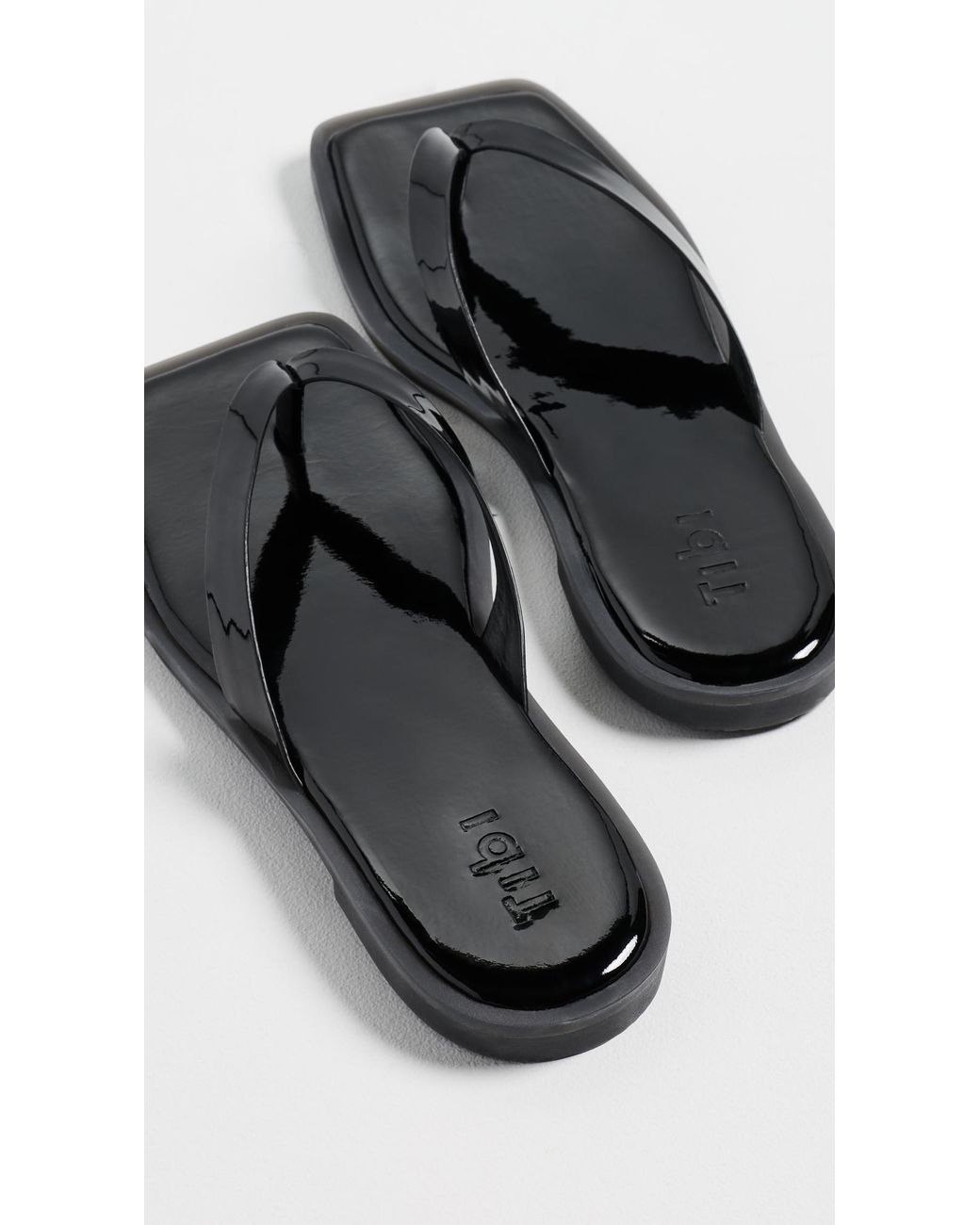 Tibi Black Arnie Sandals