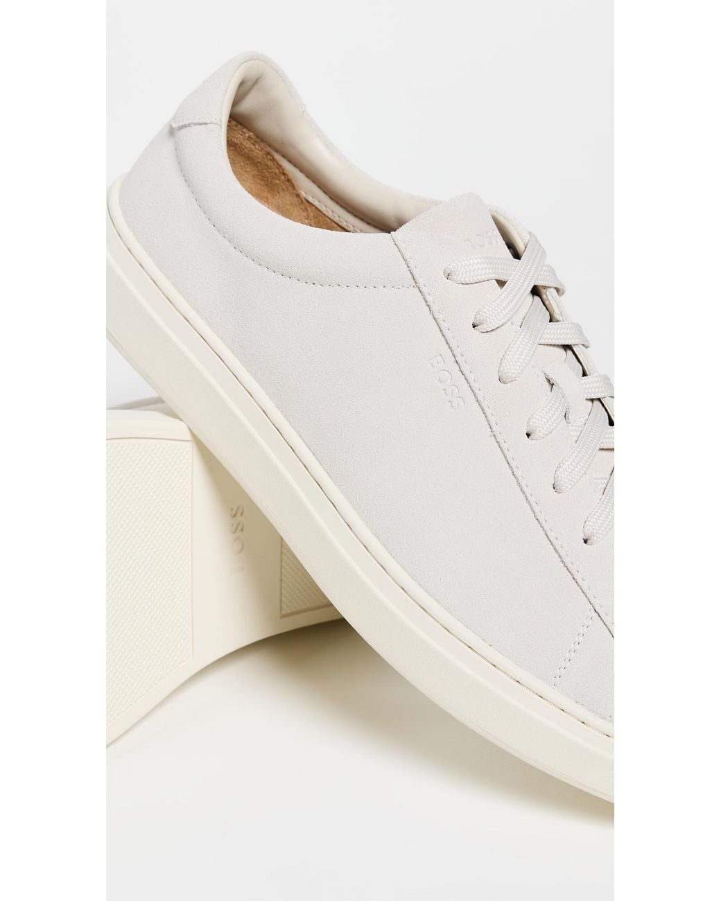 Boss White Kieran Sneakers for men