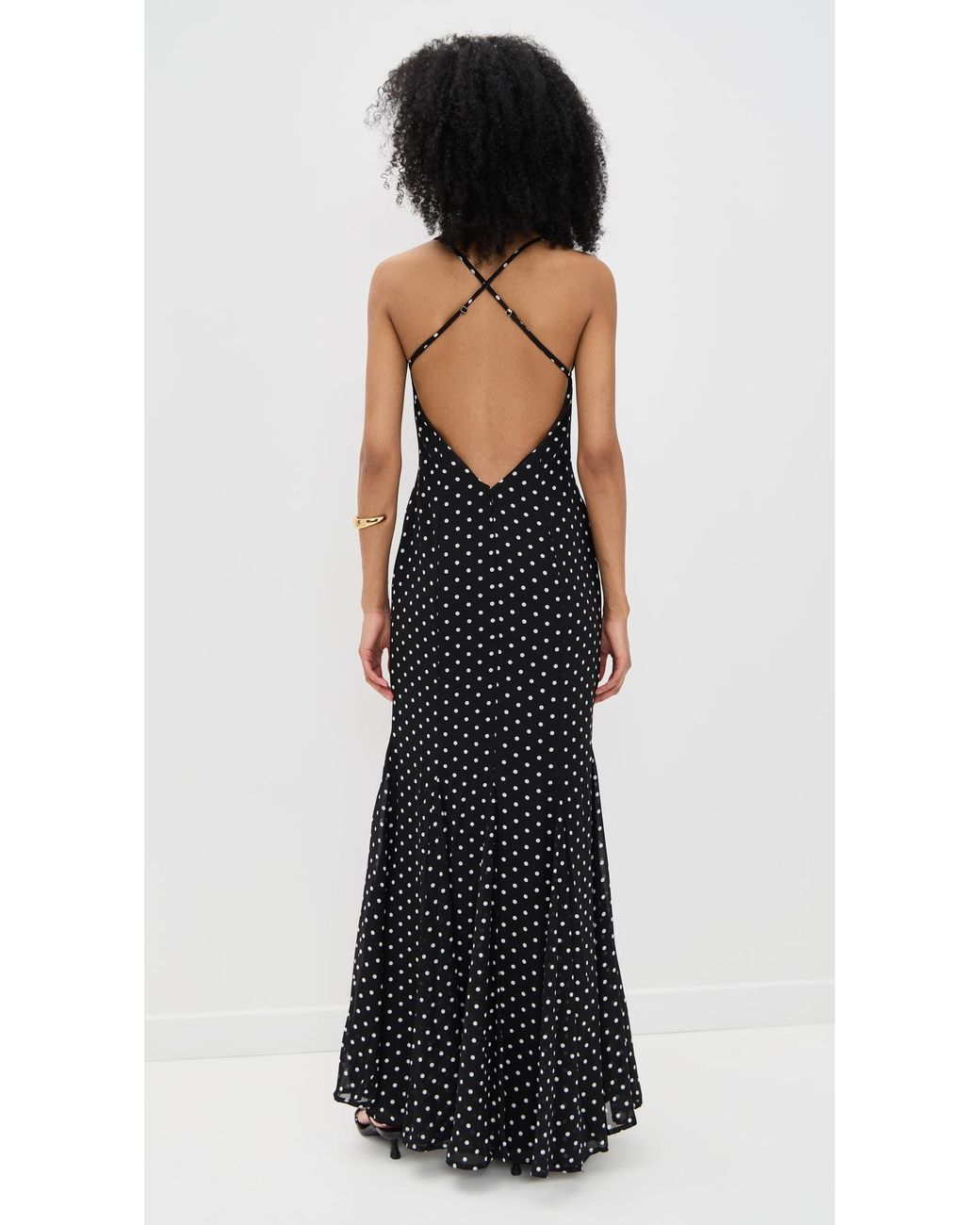 Runaway the Label Malika Maxi Dress in Black | Lyst