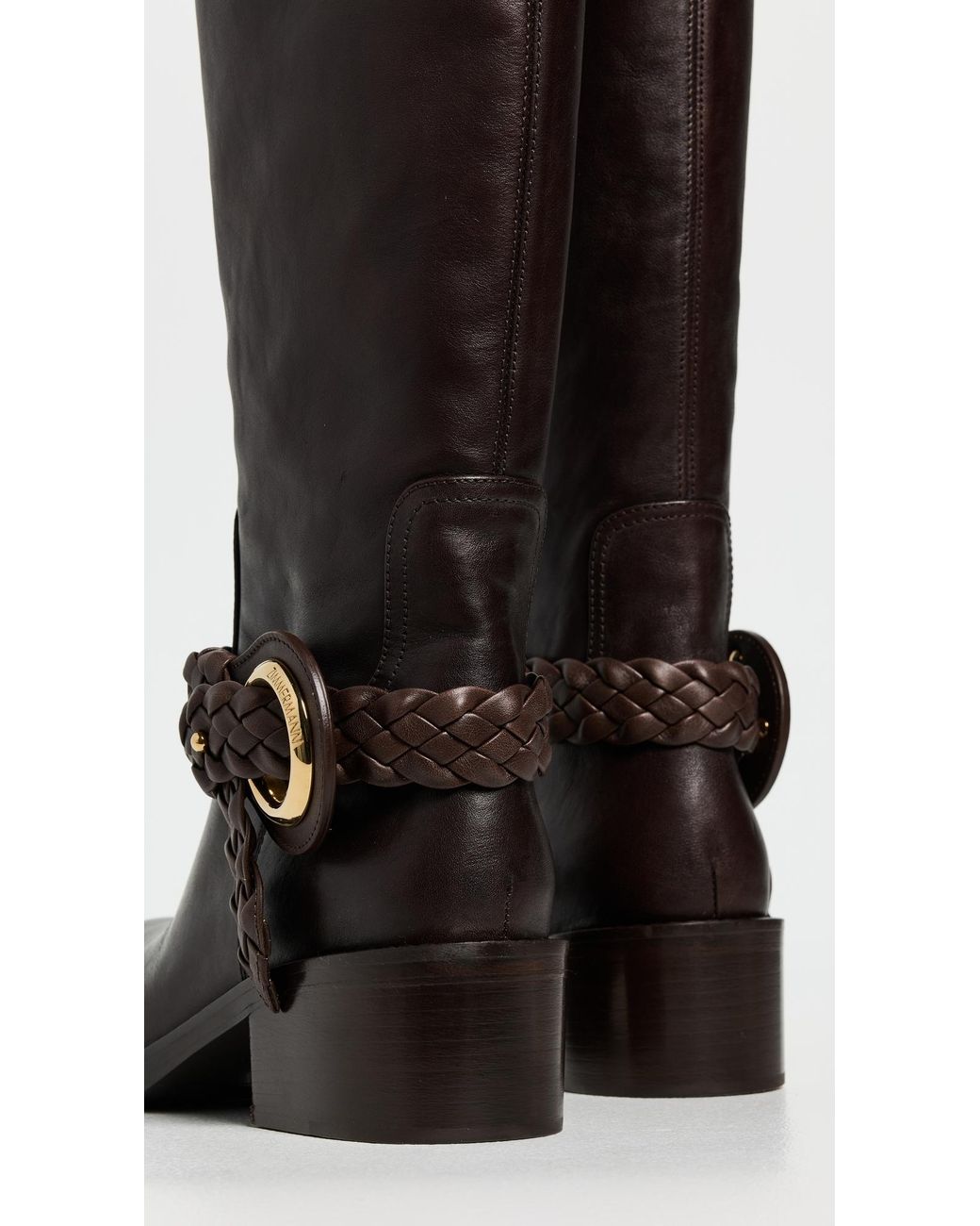 Zimmermann Brown Helix High Boots