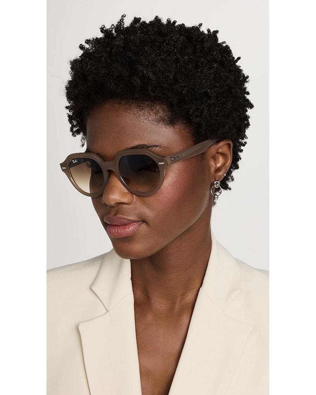 Ray-Ban 0rb4399f Gina Low Bridge Fit Sunglasses | Lyst
