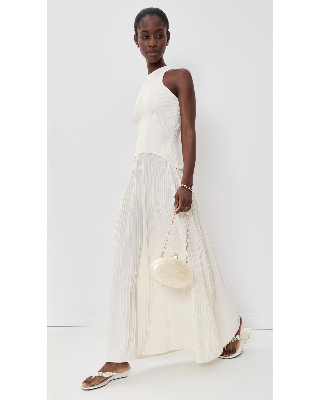 Solid & Striped White The Isola Dress