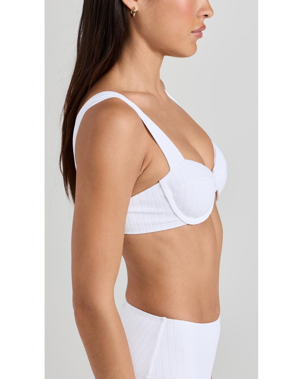 Solid & Striped Blue The Lilo Bikini Top
